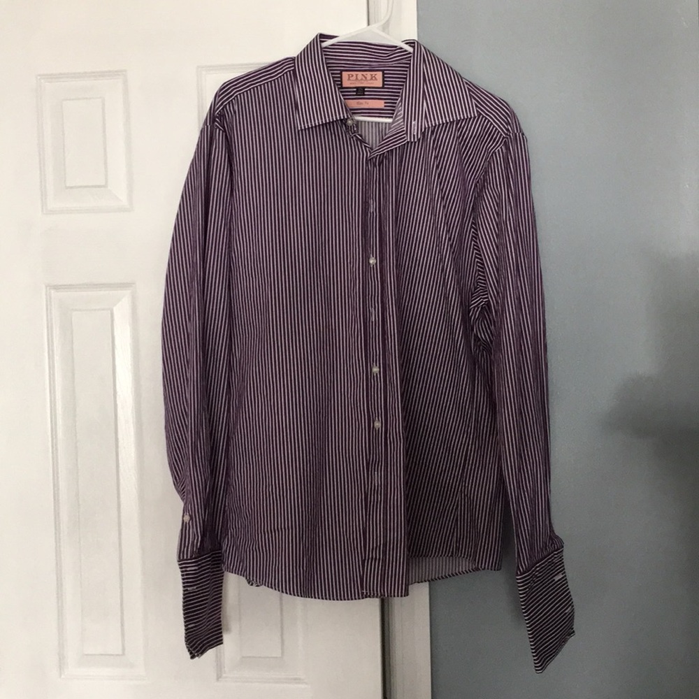 Thomas Pink Dress Shirt
